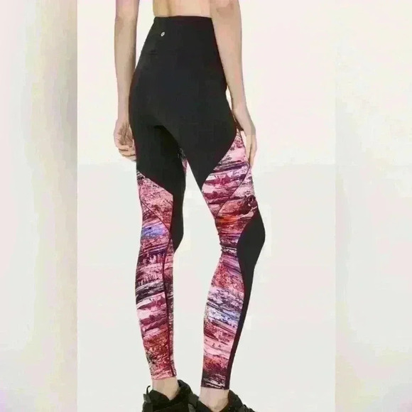 Lululemon High Rise Sweat & Repeat Leggings Full length Yoga Pants - Picture 2 of 6